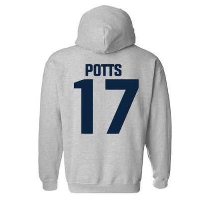 Syracuse - NCAA Women's Basketball : Madeline Potts - Classic Shersey Hooded Sweatshirt-1