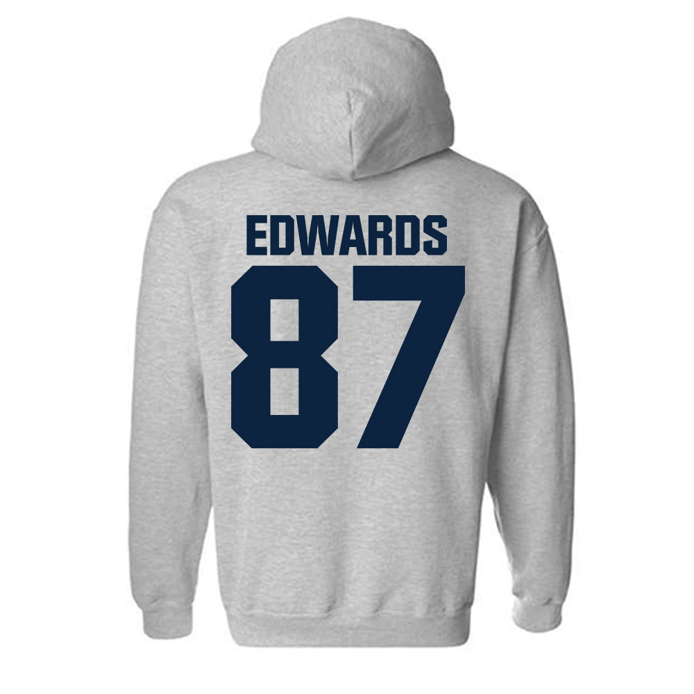 Syracuse - NCAA Football : Nate Edwards - Classic Shersey Hooded Sweatshirt-1