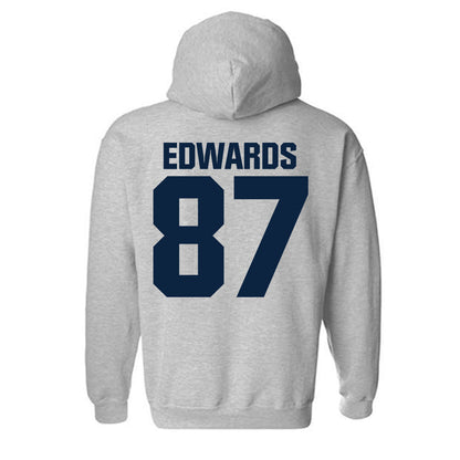 Syracuse - NCAA Football : Nate Edwards - Classic Shersey Hooded Sweatshirt-1