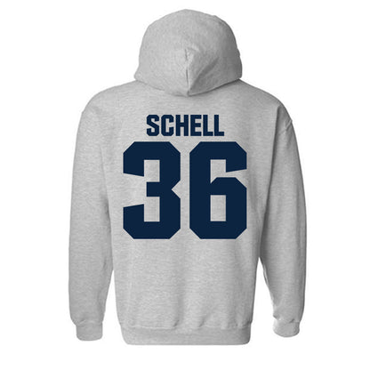 Syracuse - NCAA Men's Lacrosse : Jack Schell - Classic Shersey Hooded Sweatshirt-1