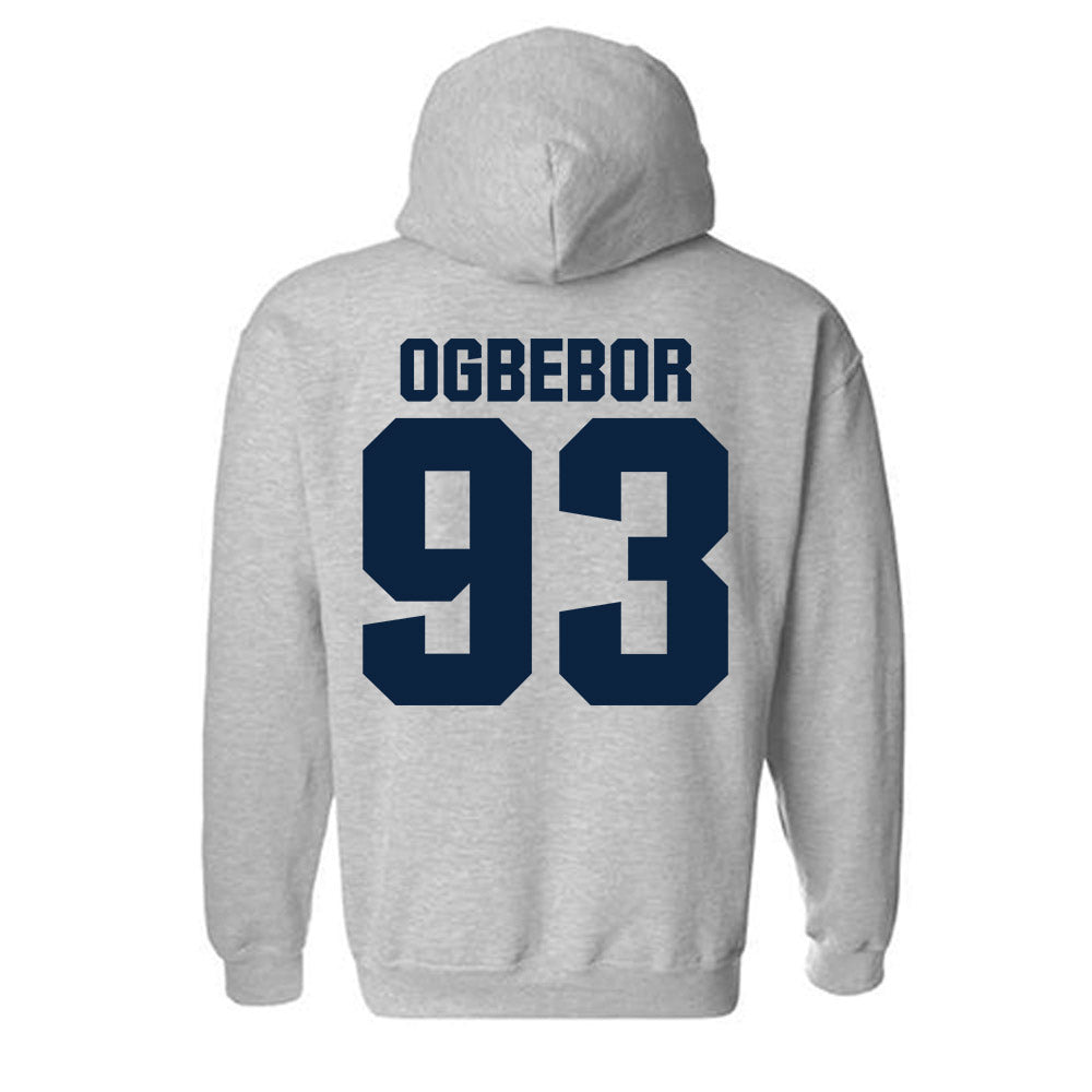 Syracuse - NCAA Football : Nissi Ogbebor - Classic Shersey Hooded Sweatshirt-1