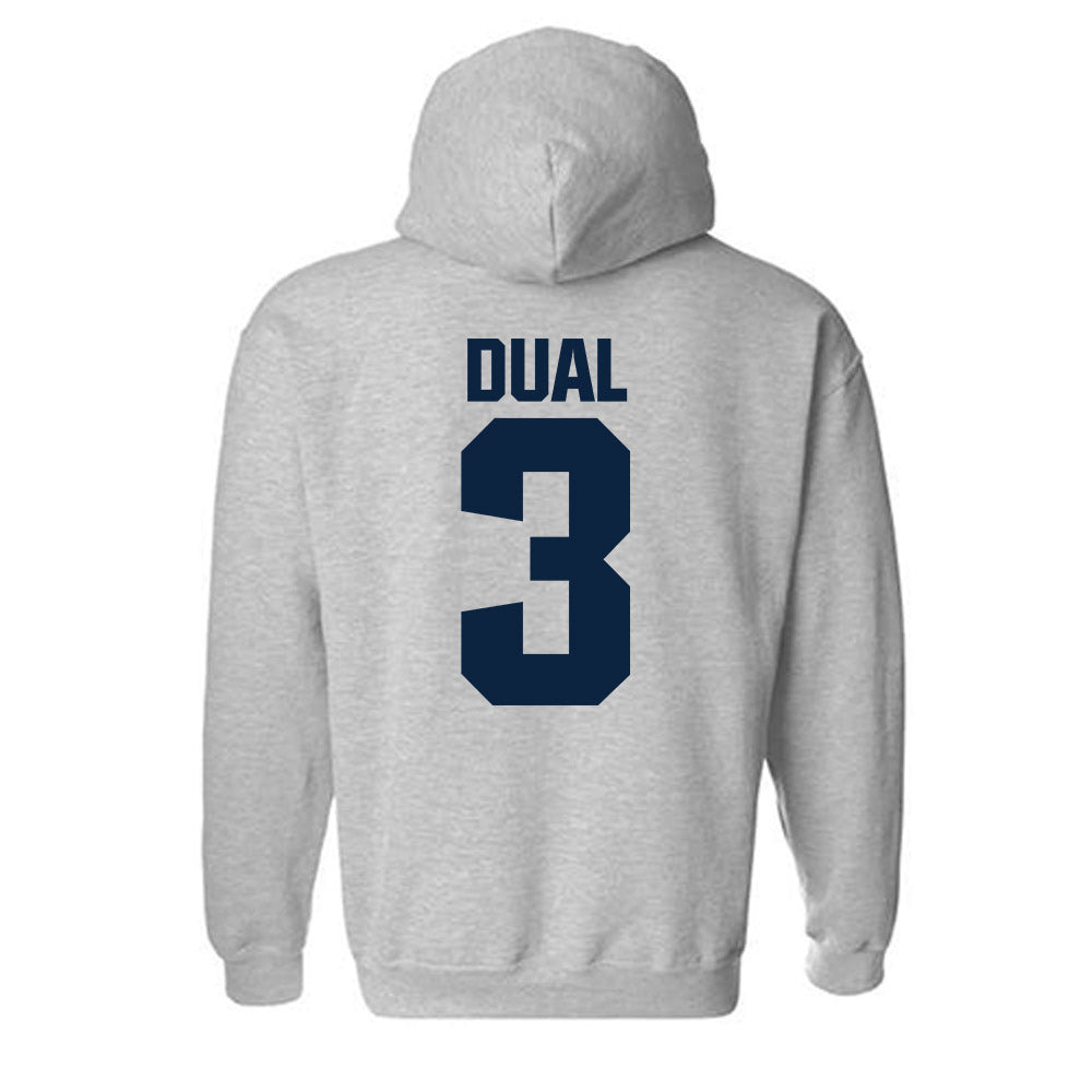 Syracuse - NCAA Men's Basketball : Garwey Dual - Classic Shersey Hooded Sweatshirt-1