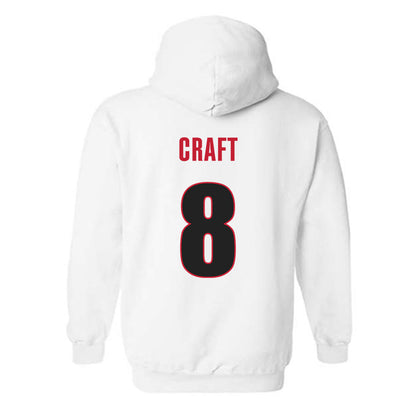 Georgia - NCAA Women's Basketball : Zhen Craft - Classic Shersey Hooded Sweatshirt-1