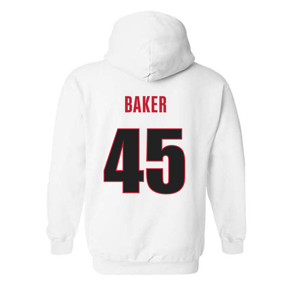 Georgia - NCAA Football : Chaz-Anthony Baker - Classic Shersey Hooded Sweatshirt-1