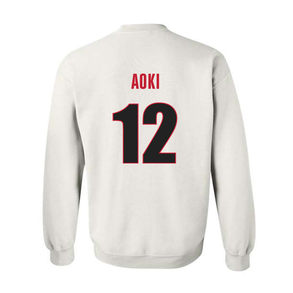 Georgia - NCAA Baseball : Caden Aoki - Classic Shersey Crewneck Sweatshirt-1