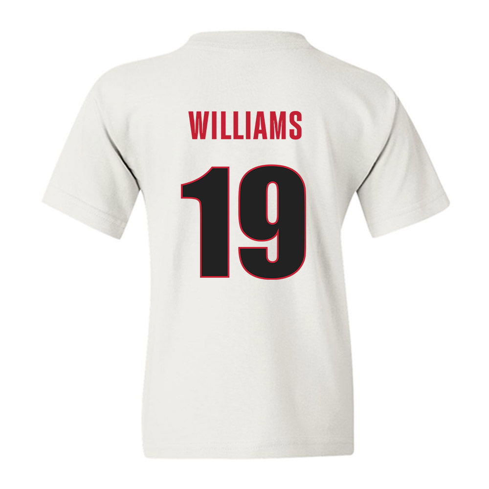 Georgia - NCAA Football : Justin Williams - Classic Shersey Youth T-Shirt-1