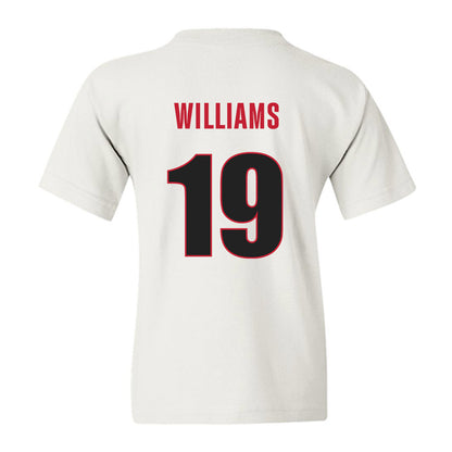 Georgia - NCAA Football : Justin Williams - Classic Shersey Youth T-Shirt-1