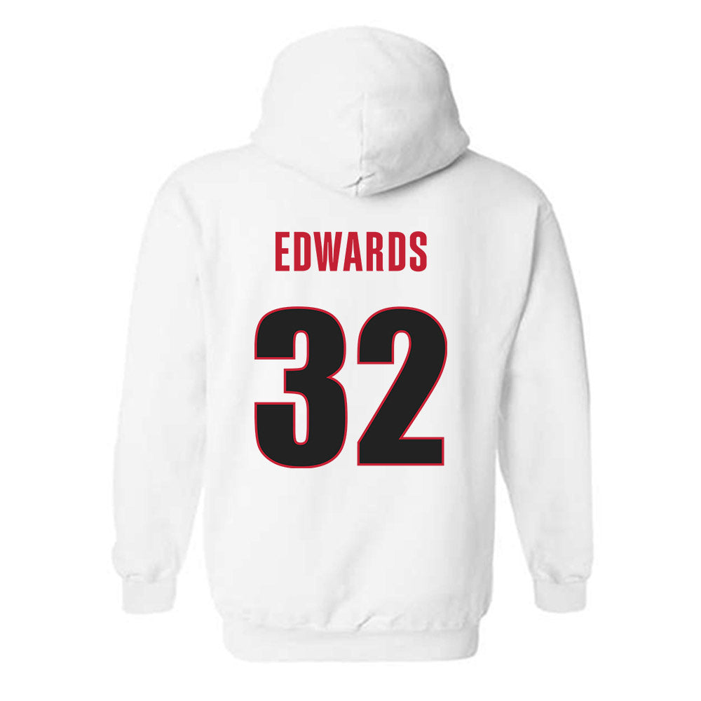 Georgia - NCAA Baseball : Grant Edwards - Classic Shersey Hooded Sweatshirt-1