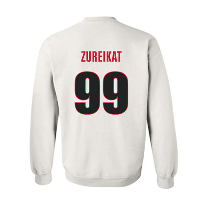 Georgia - NCAA Football : Harran Zureikat - Classic Shersey Crewneck Sweatshirt-1
