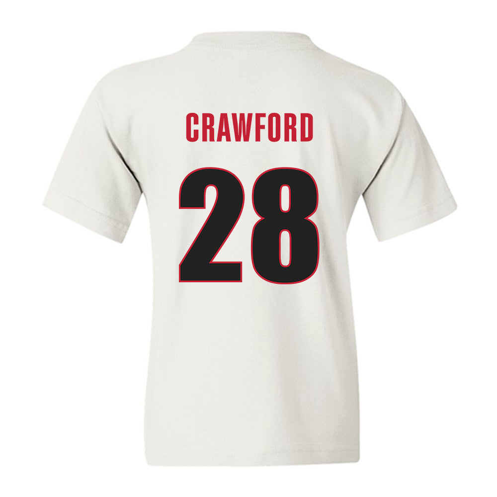 Georgia - NCAA Women's Soccer : London Crawford - Classic Shersey Youth T-Shirt-1