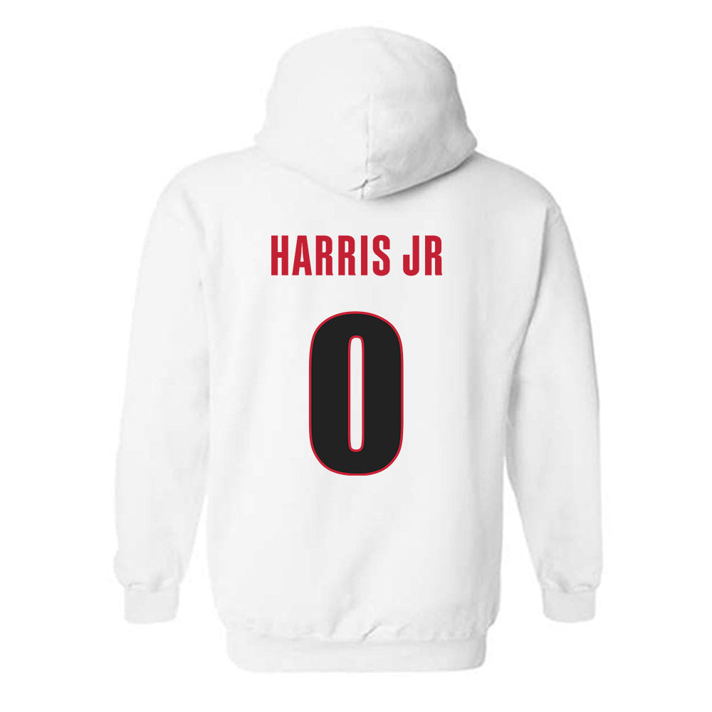 Georgia - NCAA Football : Gabe Harris Jr. - Classic Shersey Hooded Sweatshirt-1