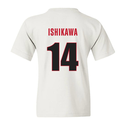 Georgia - NCAA Baseball : Kenny Ishikawa - Classic Shersey Youth T-Shirt-1