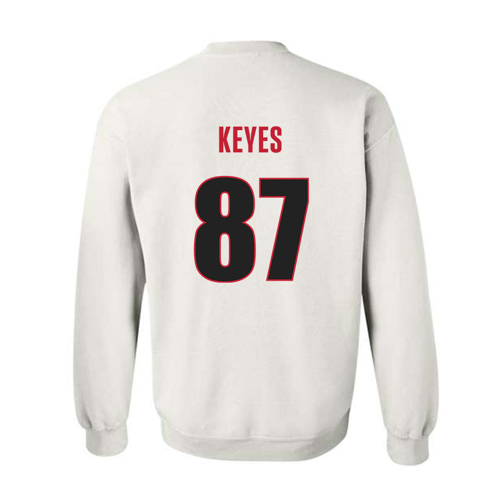 Georgia - NCAA Football : Lincoln Keyes - Classic Shersey Crewneck Sweatshirt-1