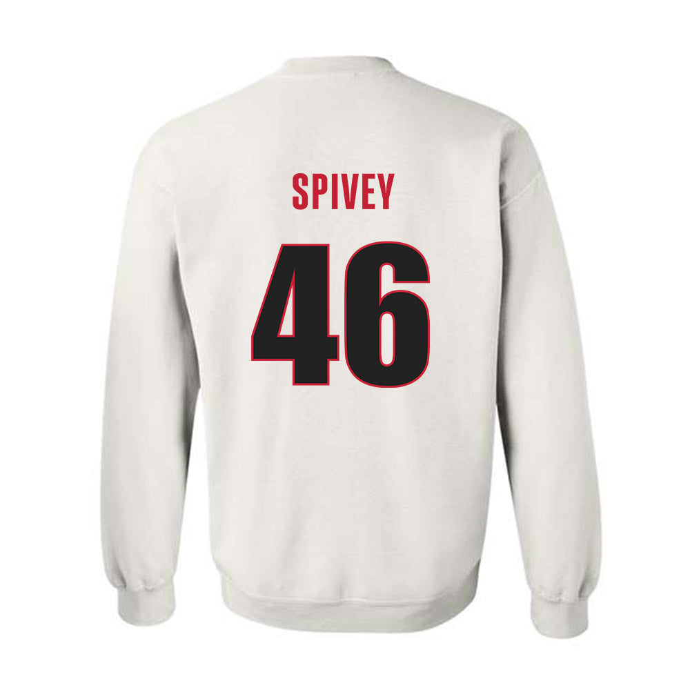 Georgia - NCAA Baseball : Logan Spivey - Classic Shersey Crewneck Sweatshirt-1