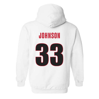 Georgia - NCAA Softball : Maddie Johnson - Classic Shersey Hooded Sweatshirt-1