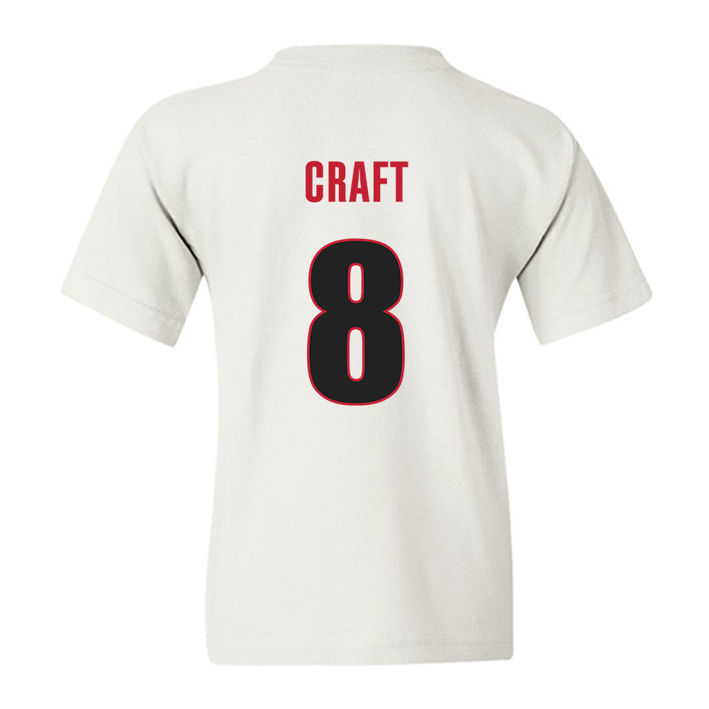 Georgia - NCAA Women's Basketball : Zhen Craft - Classic Shersey Youth T-Shirt-1