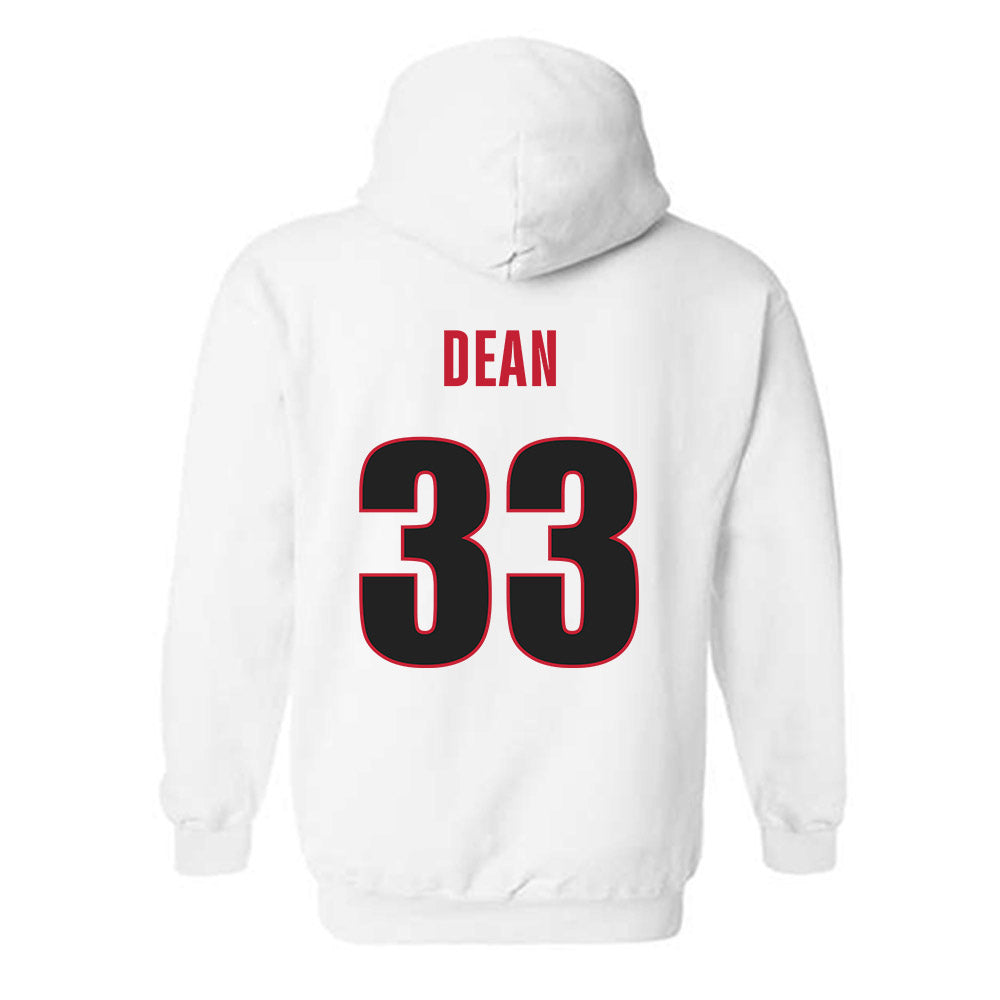Georgia - NCAA Football : Pierre Dean - Classic Shersey Hooded Sweatshirt-1