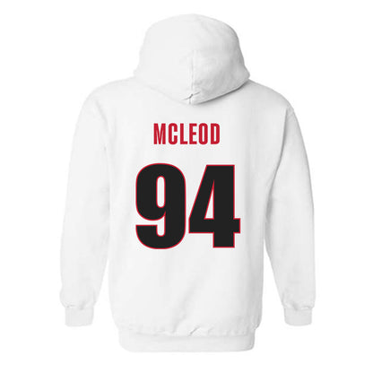 Georgia - NCAA Football : Xzavier McLeod - Classic Shersey Hooded Sweatshirt-1