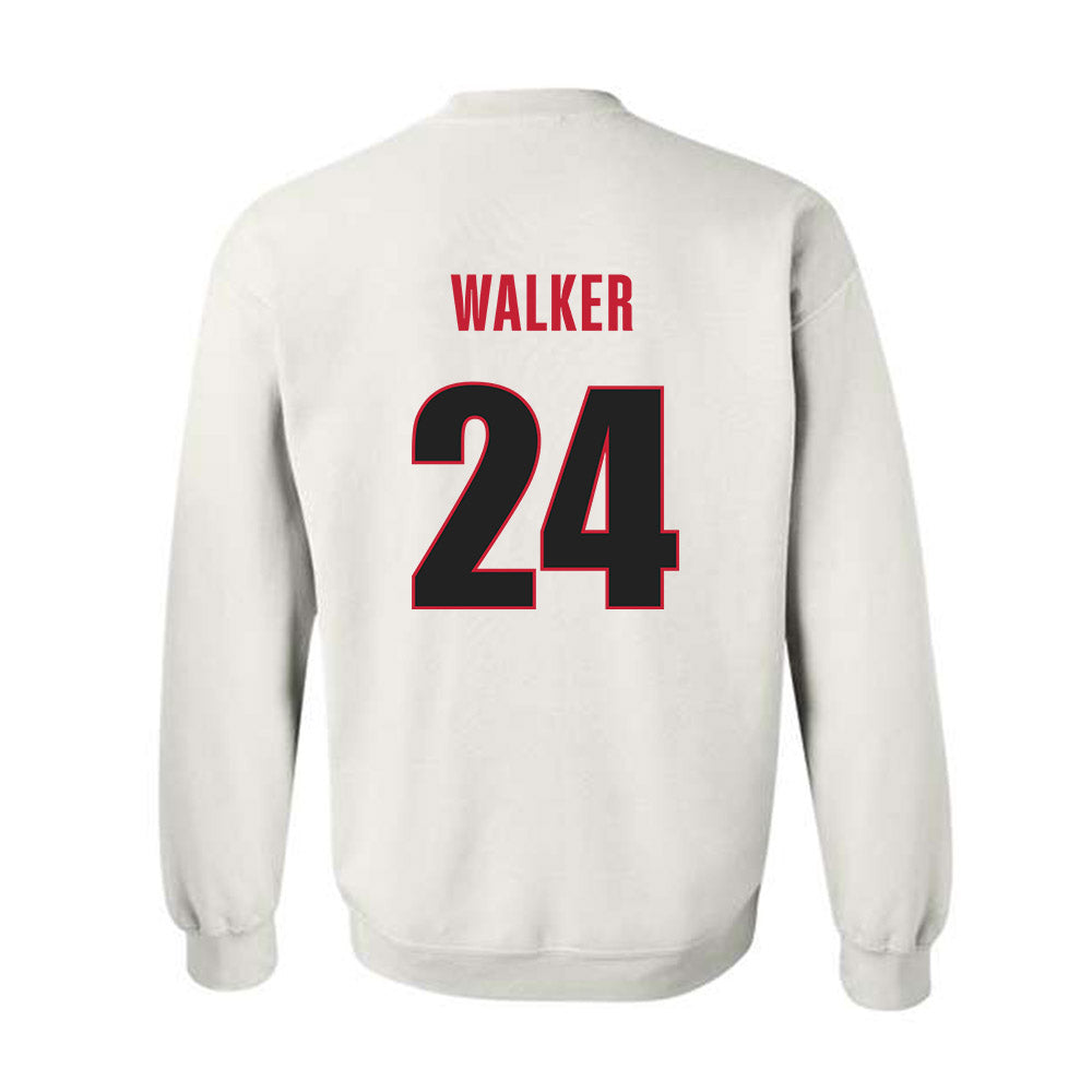 Georgia - NCAA Football : Bo Walker - Classic Shersey Crewneck Sweatshirt-1