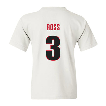Georgia - NCAA Men's Basketball : Jordan Ross - Classic Shersey Youth T-Shirt-1