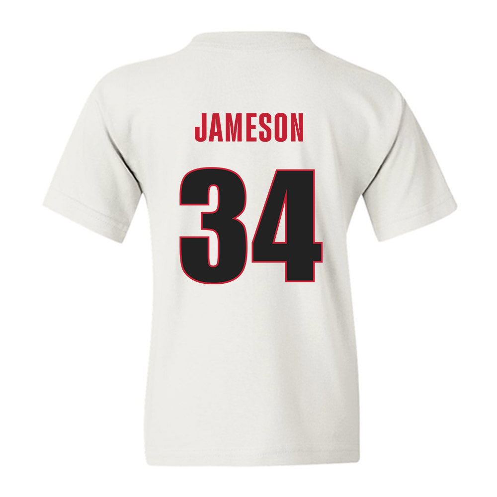 Georgia - NCAA Baseball : Caleb Jameson - Classic Shersey Youth T-Shirt-1