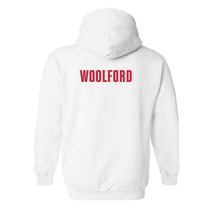 Georgia - NCAA Women's Gymnastics : Kelise Woolford - Classic Shersey Hooded Sweatshirt-1