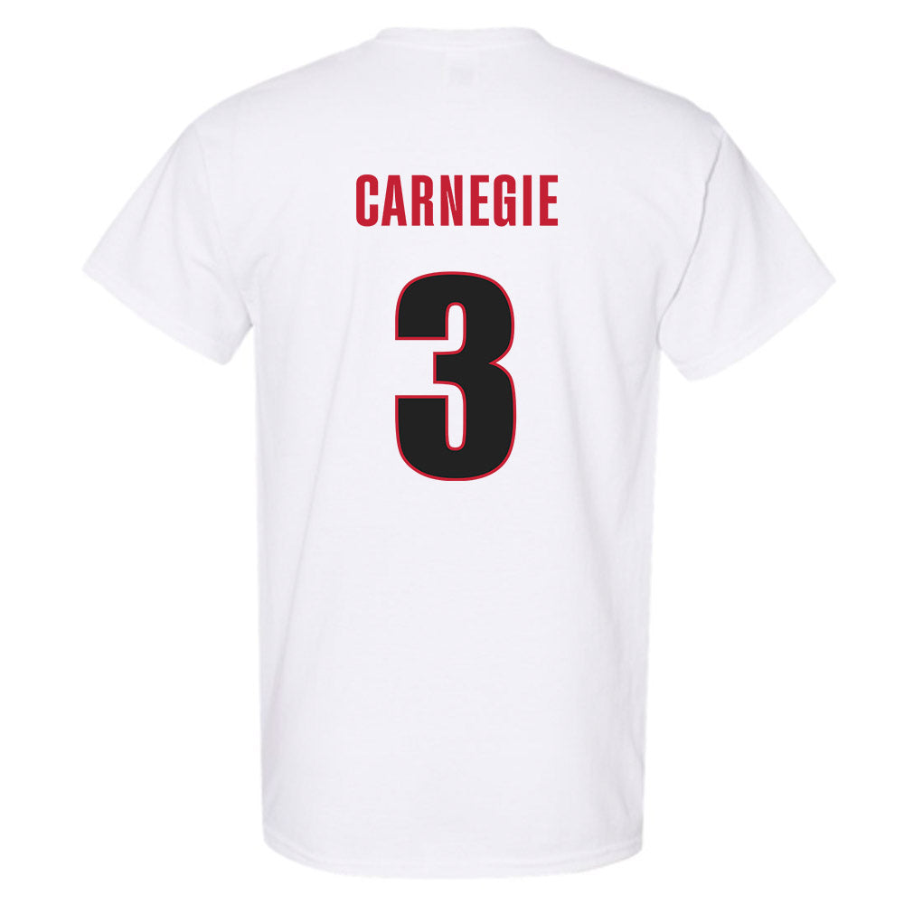 Georgia - NCAA Women's Basketball : Danielle Carnegie - Classic Shersey T-Shirt-1