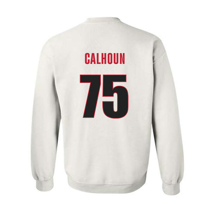 Georgia - NCAA Football : Daniel Calhoun - Classic Shersey Crewneck Sweatshirt-1