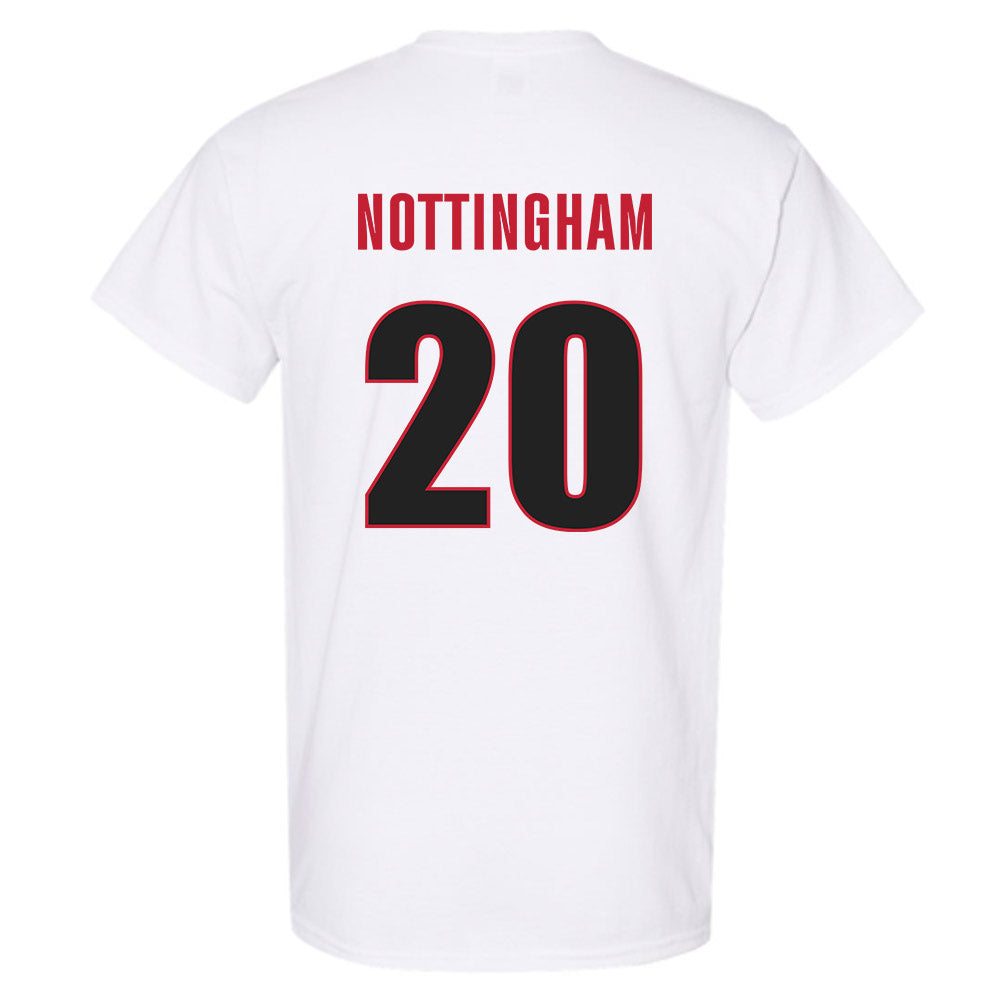 Georgia - NCAA Baseball : Joe Nottingham - Classic Shersey T-Shirt-1