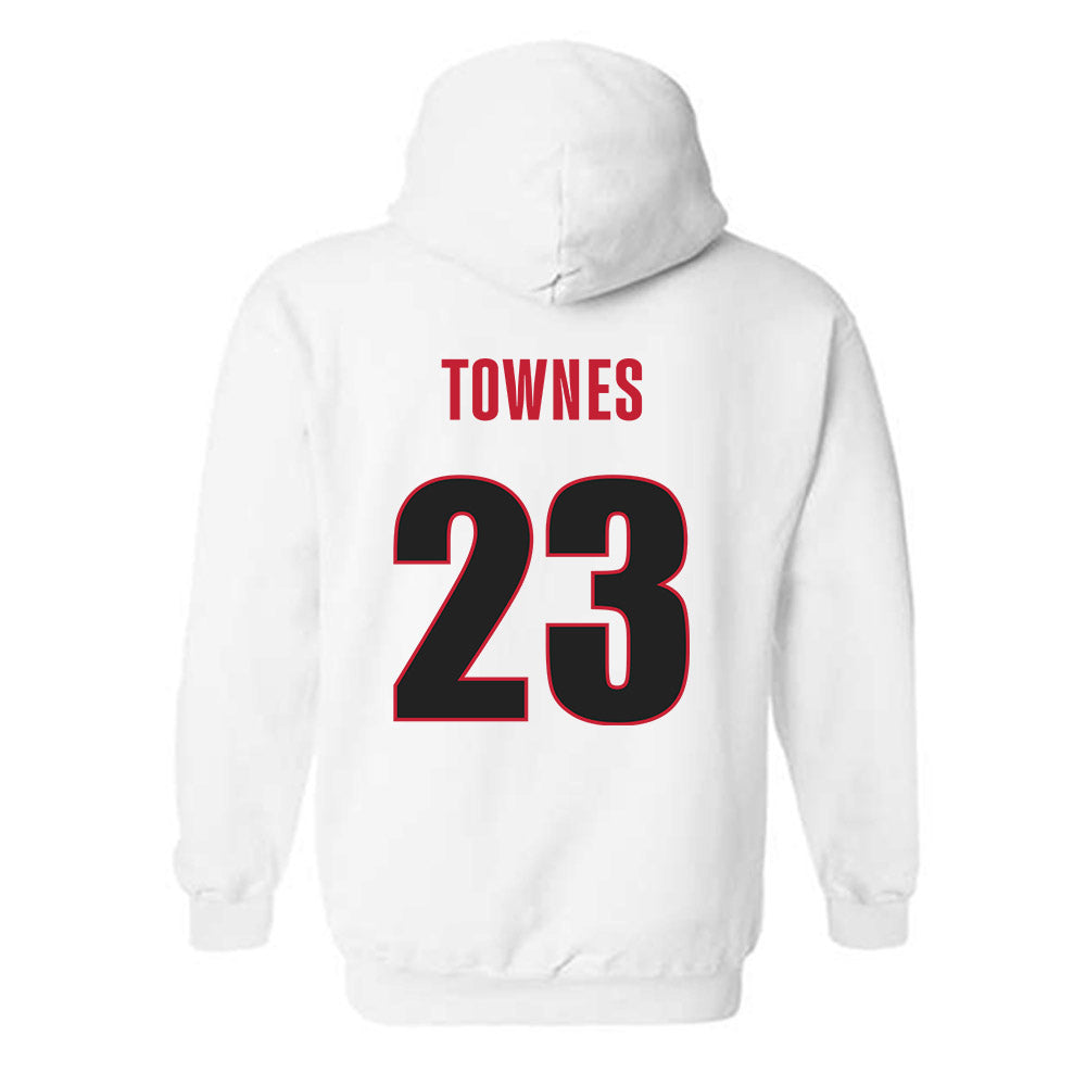 Georgia - NCAA Women's Soccer : Mya Townes - Classic Shersey Hooded Sweatshirt-1