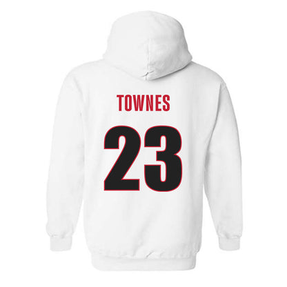Georgia - NCAA Women's Soccer : Mya Townes - Classic Shersey Hooded Sweatshirt-1