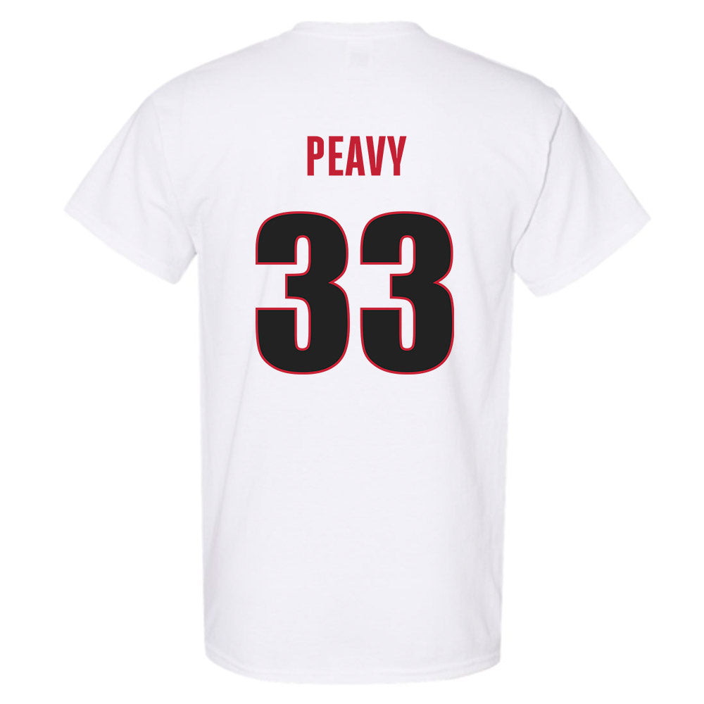 Georgia - NCAA Baseball : Jackson Peavy - Classic Shersey T-Shirt-1