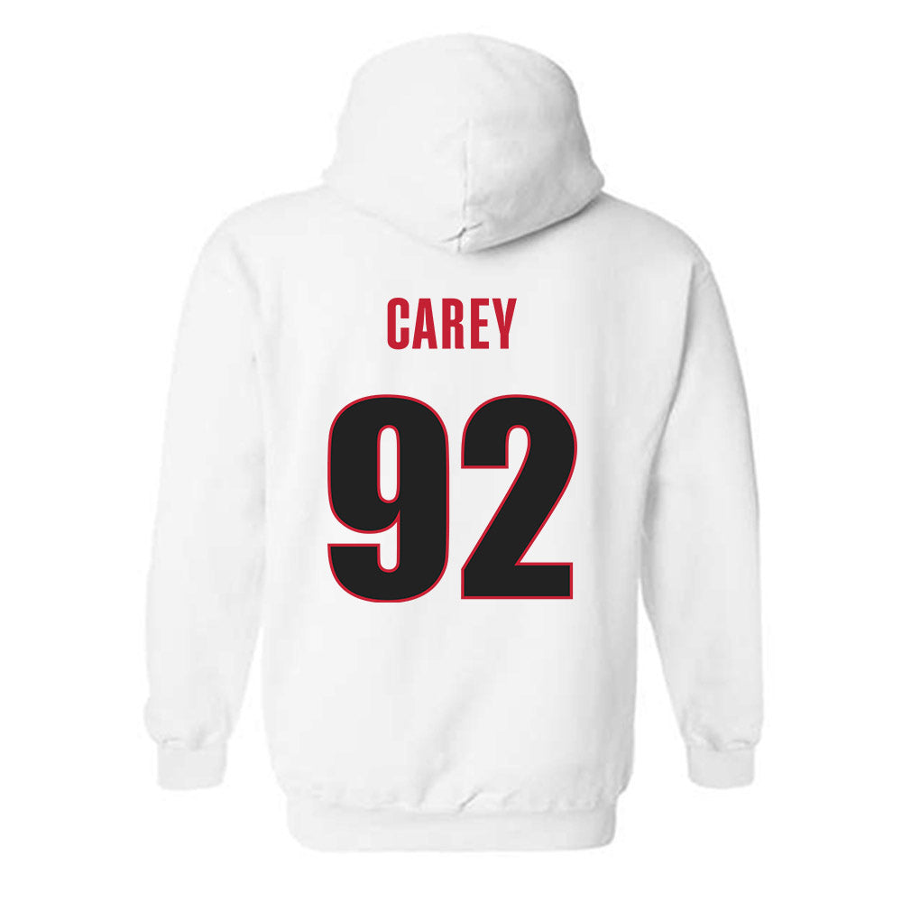 Georgia - NCAA Football : Preston Carey - Classic Shersey Hooded Sweatshirt-1
