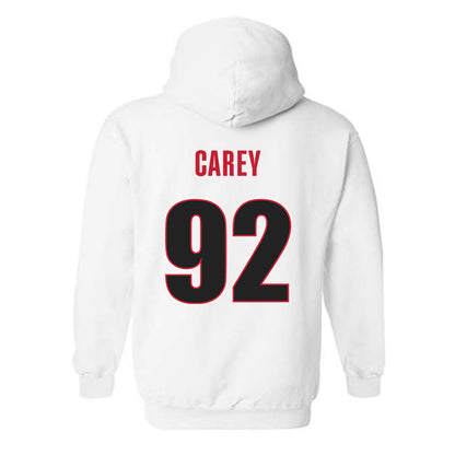 Georgia - NCAA Football : Preston Carey - Classic Shersey Hooded Sweatshirt-1