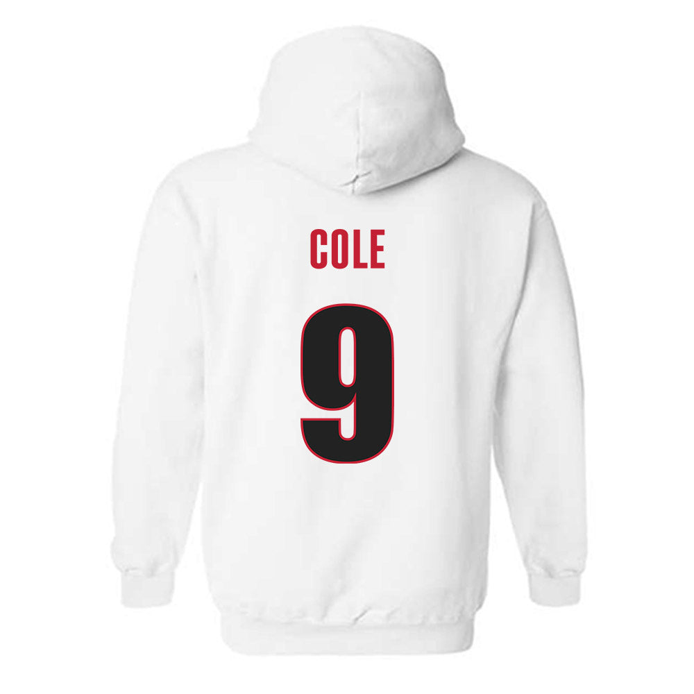 Georgia - NCAA Football : Chris Cole - Classic Shersey Hooded Sweatshirt-1