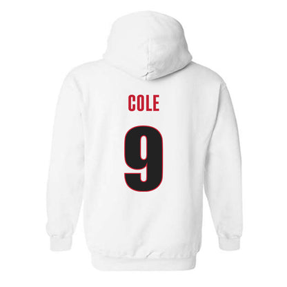 Georgia - NCAA Football : Chris Cole - Classic Shersey Hooded Sweatshirt-1