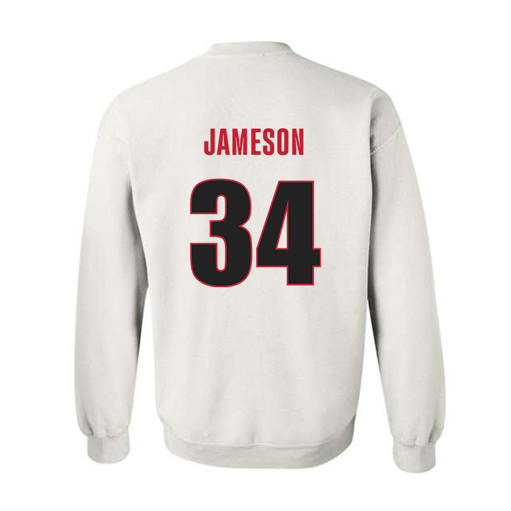 Georgia - NCAA Baseball : Caleb Jameson - Classic Shersey Crewneck Sweatshirt-1