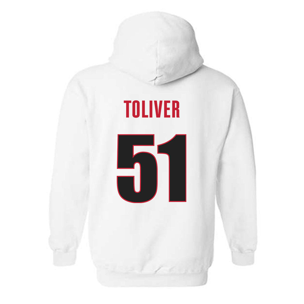 Georgia - NCAA Football : Malachi Toliver - Classic Shersey Hooded Sweatshirt-1