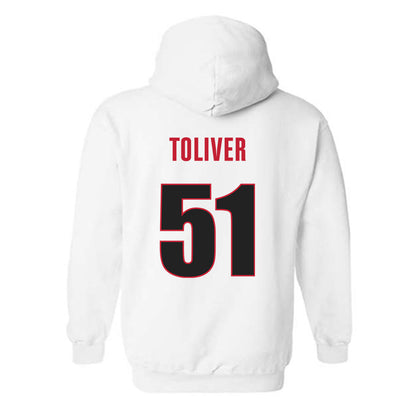 Georgia - NCAA Football : Malachi Toliver - Classic Shersey Hooded Sweatshirt-1