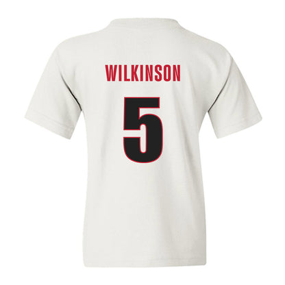 Georgia - NCAA Men's Basketball : Jeremiah Wilkinson - Classic Shersey Youth T-Shirt-1