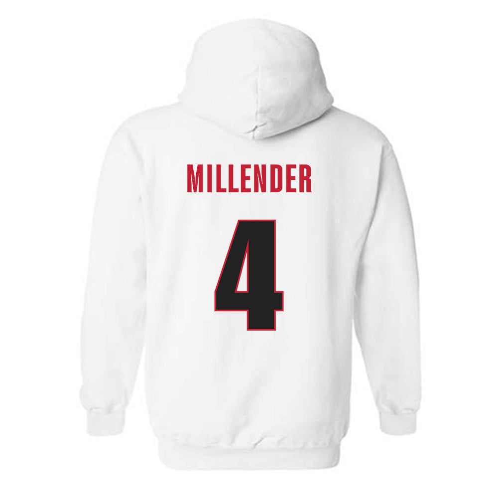 Georgia - NCAA Men's Basketball : Marcus Millender - Classic Shersey Hooded Sweatshirt-1
