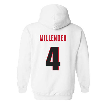 Georgia - NCAA Men's Basketball : Marcus Millender - Classic Shersey Hooded Sweatshirt-1