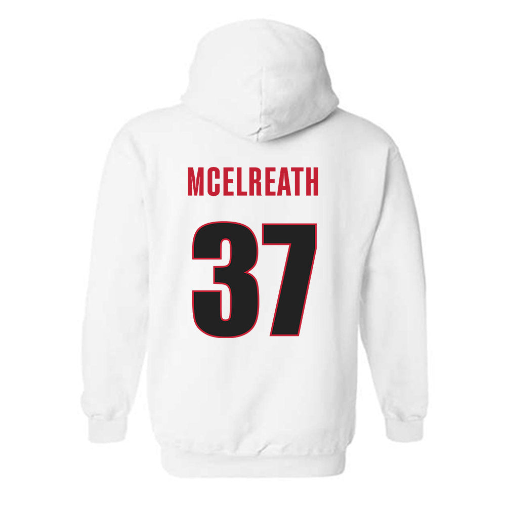 Georgia - NCAA Football : Benjamin McElreath - Classic Shersey Hooded Sweatshirt-1
