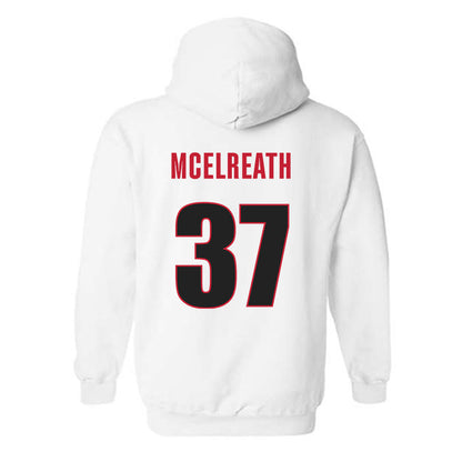 Georgia - NCAA Football : Benjamin McElreath - Classic Shersey Hooded Sweatshirt-1