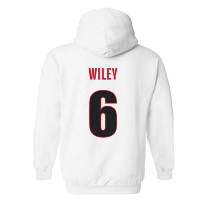 Georgia - NCAA Football : CJ Wiley - Classic Shersey Hooded Sweatshirt-1