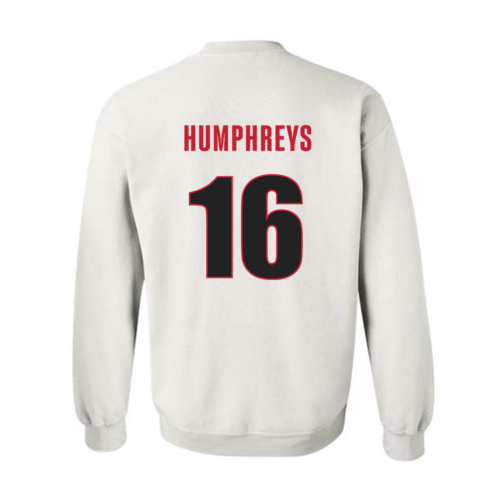 Georgia - NCAA Football : London Humphreys - Classic Shersey Crewneck Sweatshirt-1