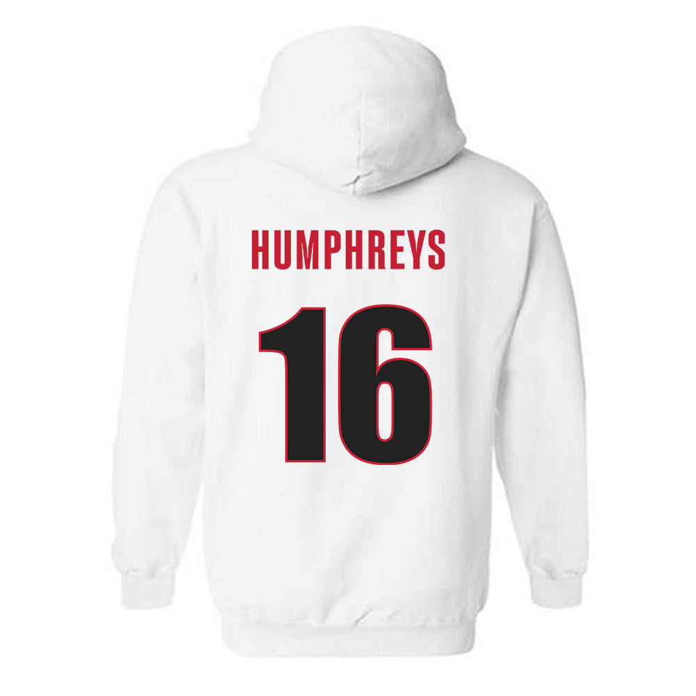Georgia - NCAA Football : London Humphreys - Classic Shersey Hooded Sweatshirt-1