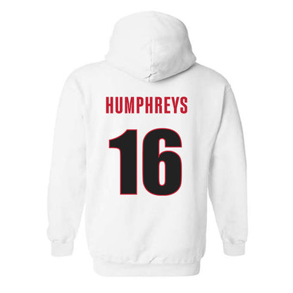 Georgia - NCAA Football : London Humphreys - Classic Shersey Hooded Sweatshirt-1