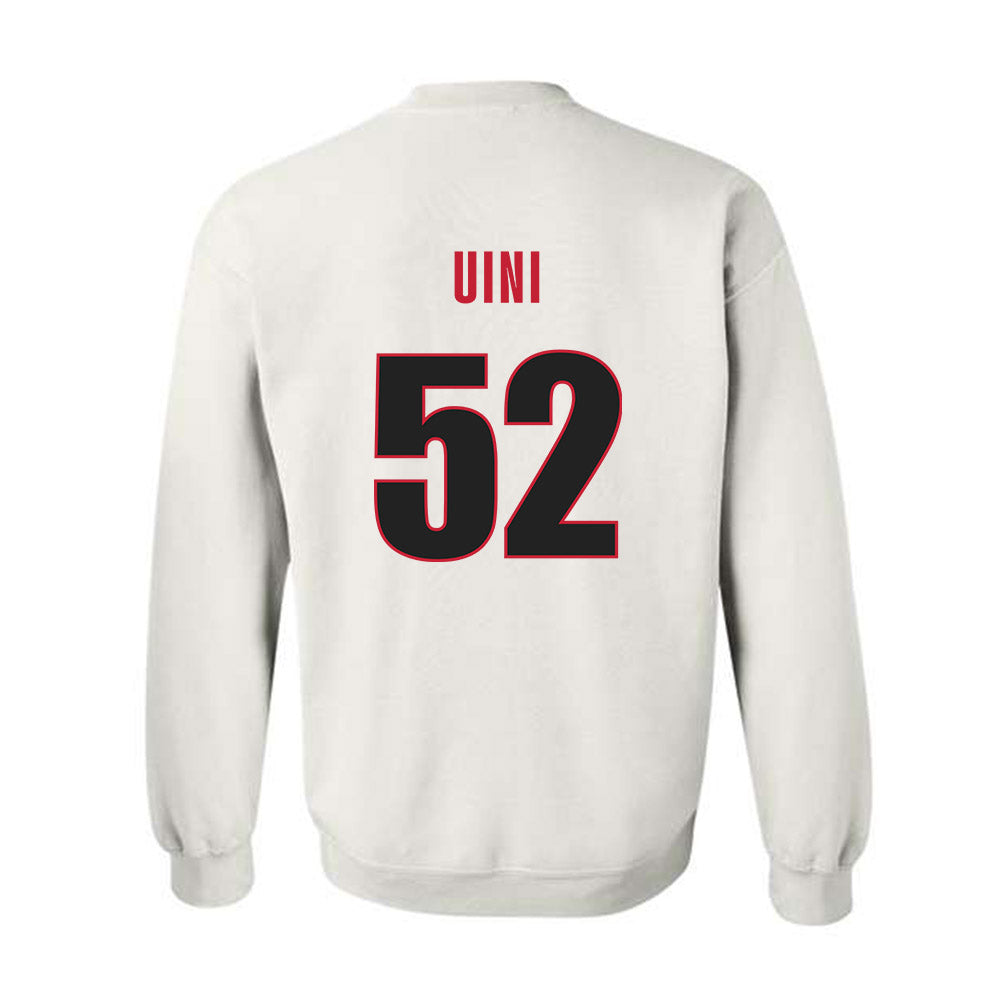 Georgia - NCAA Football : Michael Uini - Classic Shersey Crewneck Sweatshirt-1