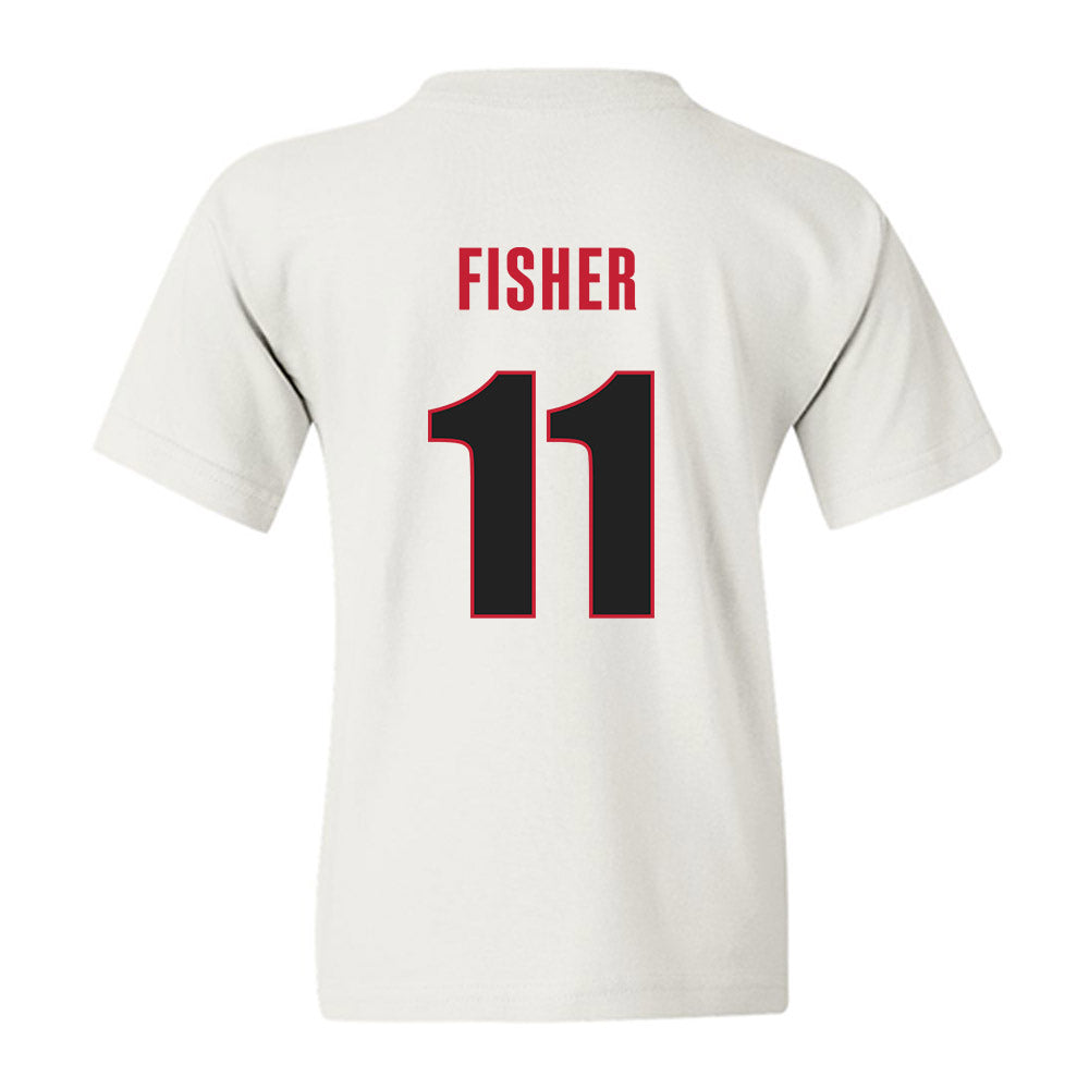 Georgia - NCAA Softball : Addisen Fisher - Classic Shersey Youth T-Shirt-1